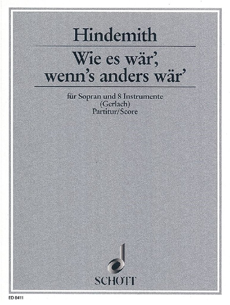 Wie es wär, wenn's anders wär'